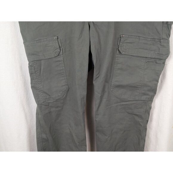 Duluth Flex Fire Hose Relaxed Fit Cargo Pants Gray Men's Size 46x30 - Picture 3 of 14